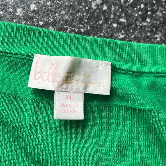 💚 Belle by Kim sweater XL - Picture 6 of 7